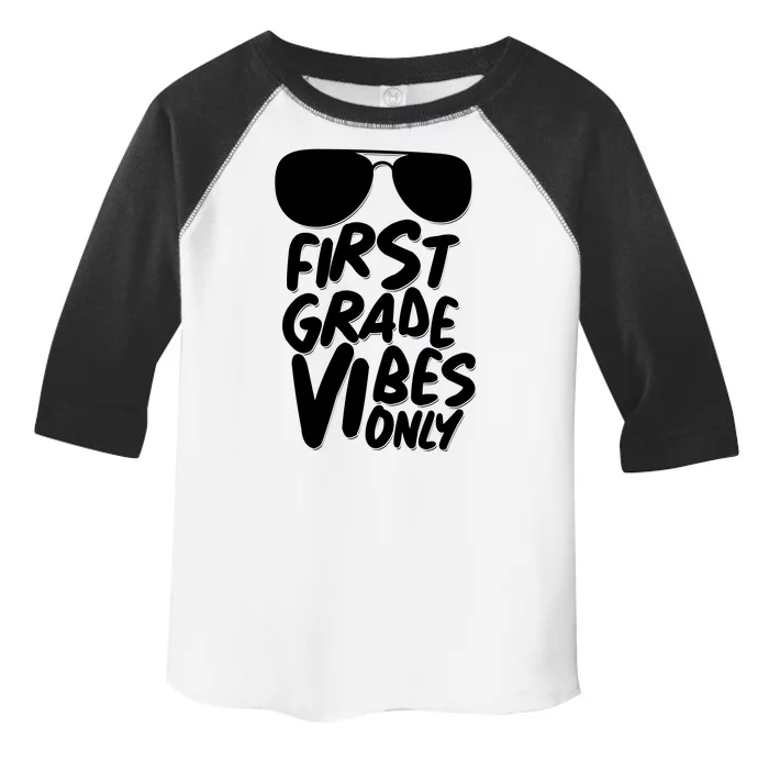 Cool First Grade Vibes Only Back to School Toddler Fine Jersey T-Shirt