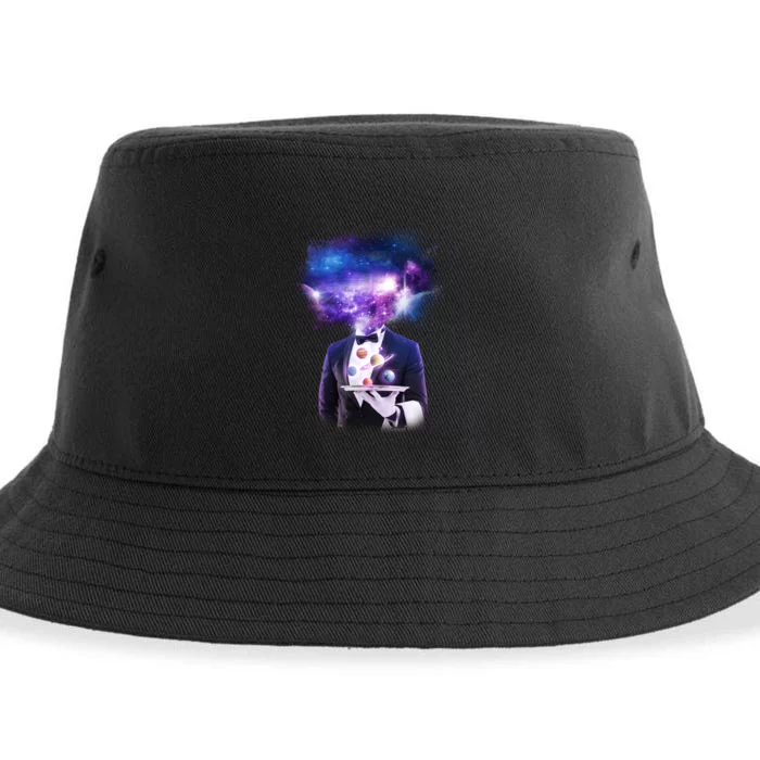 Cool Galaxy Space Head Sustainable Bucket Hat