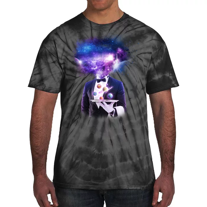 Cool Galaxy Space Head Tie-Dye T-Shirt