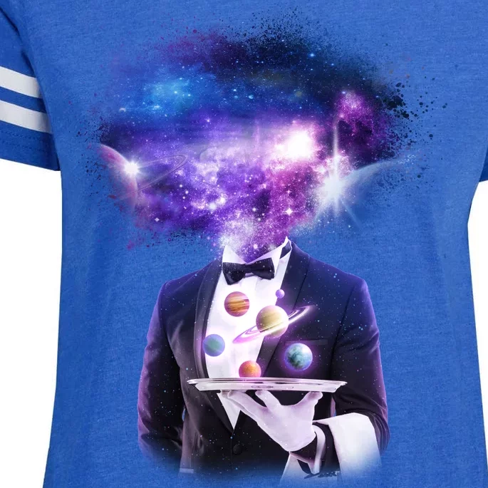 Cool Galaxy Space Head Enza Ladies Jersey Football T-Shirt