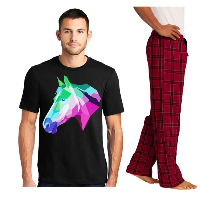 Cool Geometric Horse Pajama Set