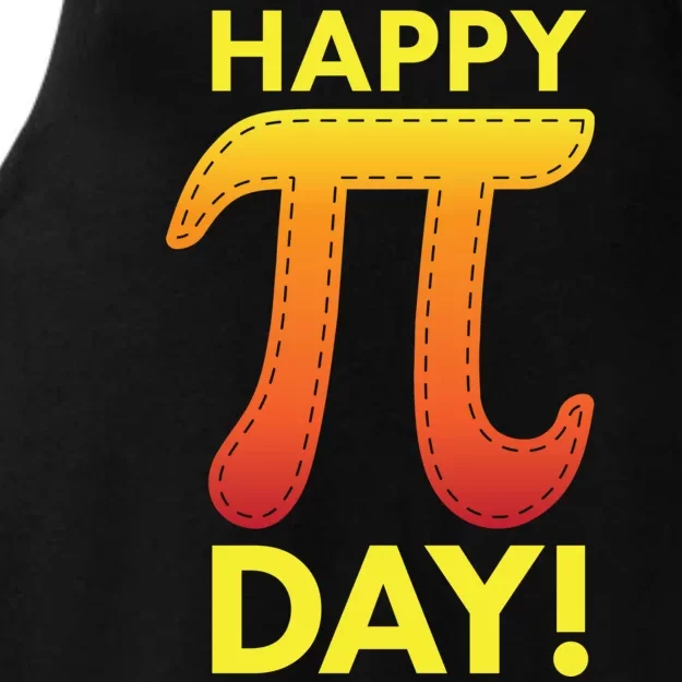 Cool Happy Pi Day Ladies Tri-Blend Wicking Tank