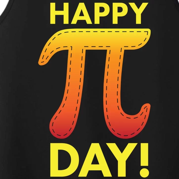 Cool Happy Pi Day Performance Tank