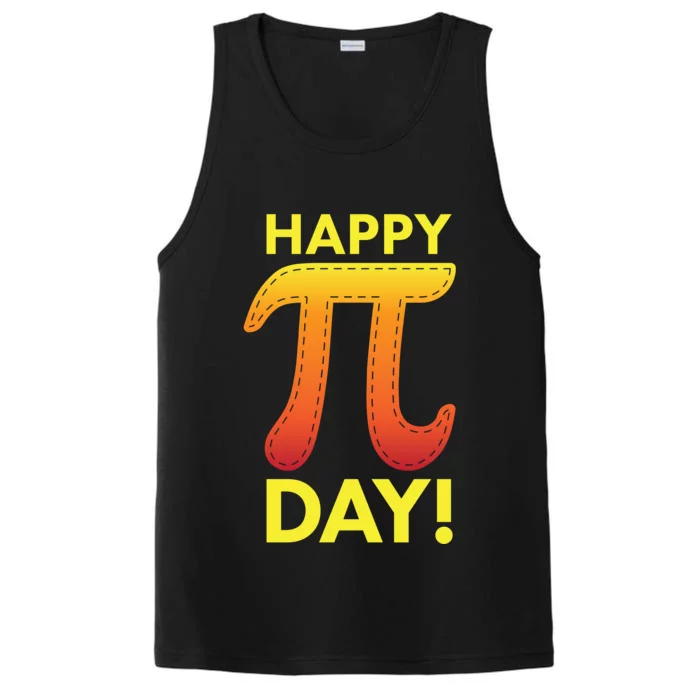 Cool Happy Pi Day Performance Tank