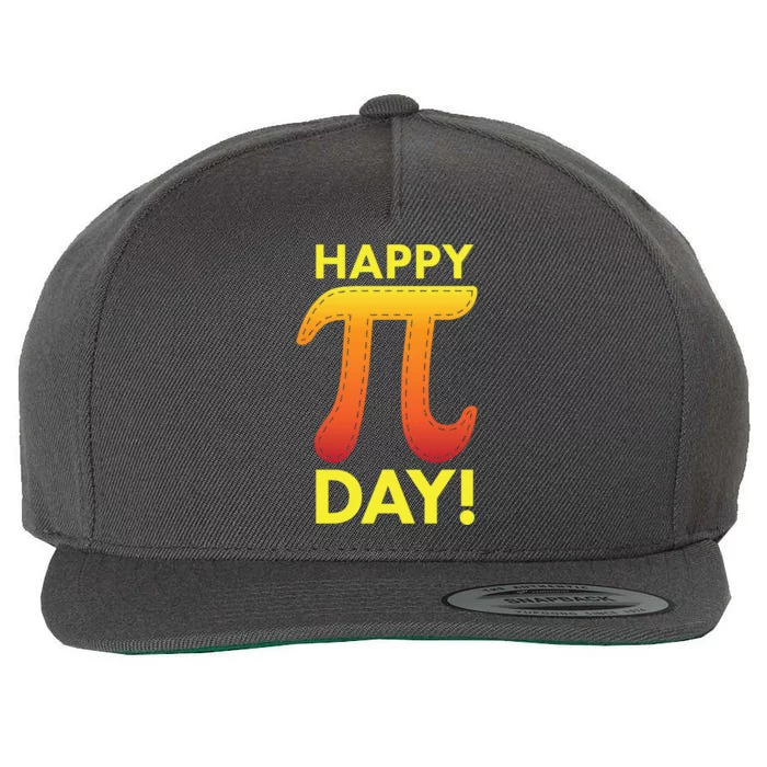 Cool Happy Pi Day Wool Snapback Cap