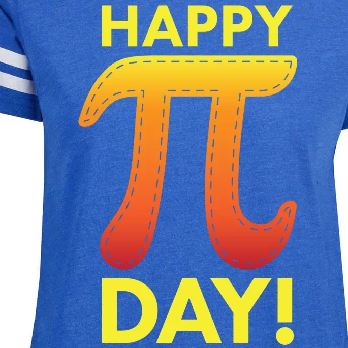 Cool Happy Pi Day Enza Ladies Jersey Football T-Shirt