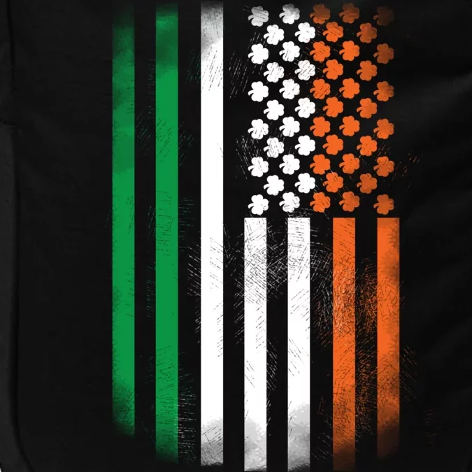 Cool Irish American Flag Impact Tech Backpack