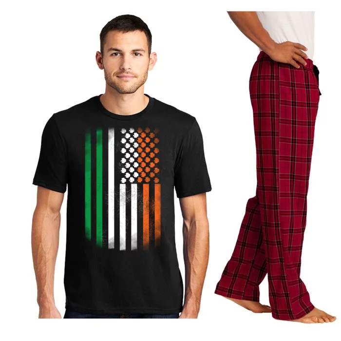 Cool Irish American Flag Pajama Set