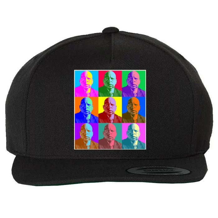 Cool John Lewis Pop Art Wool Snapback Cap