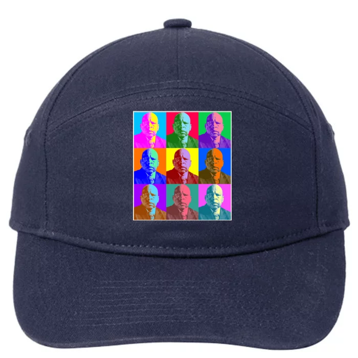 Cool John Lewis Pop Art 7-Panel Snapback Hat