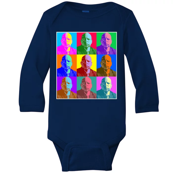 Cool John Lewis Pop Art Baby Long Sleeve Bodysuit