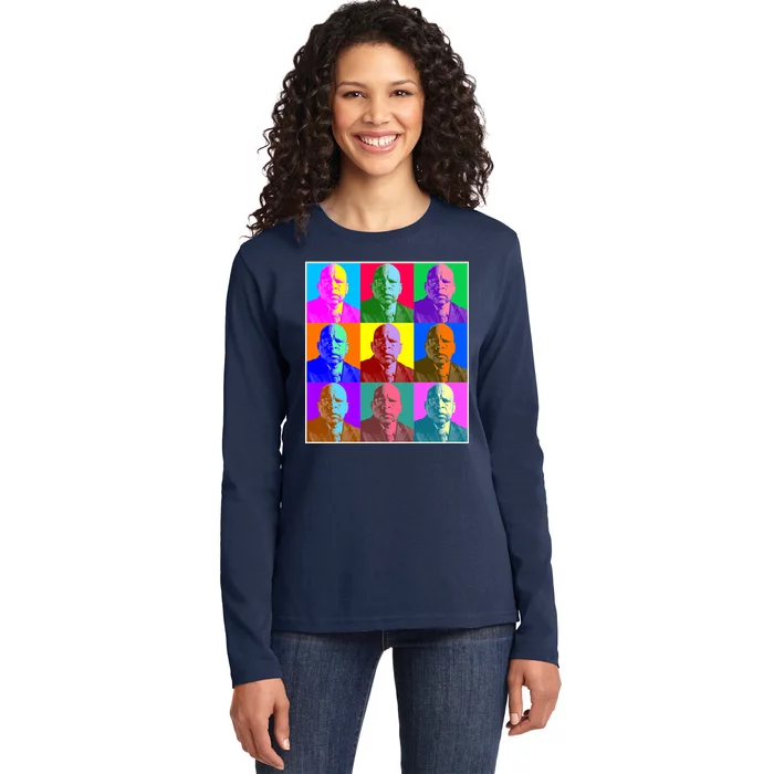 Cool John Lewis Pop Art Ladies Long Sleeve Shirt