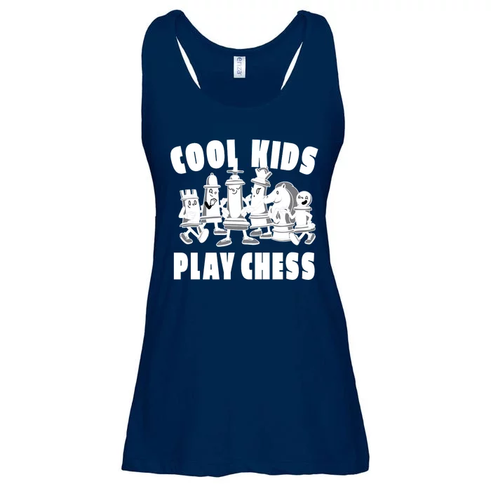 Cool Kids Play Chess Ladies Essential Flowy Tank