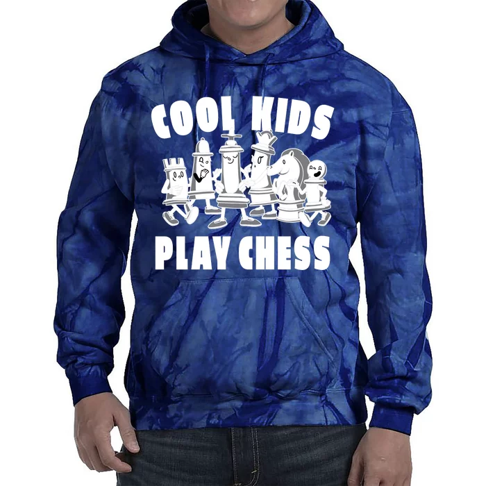 Cool Kids Play Chess Tie Dye Hoodie