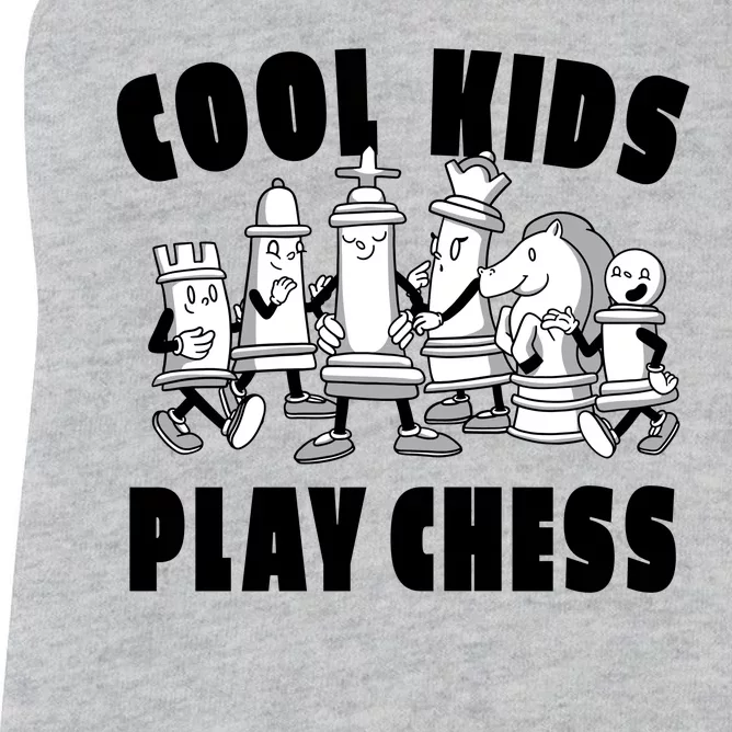 Cool Kids Play Chess Women's Racerback Tank