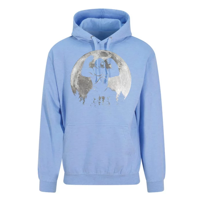 Cool King Kong Monster Full Moon Unisex Surf Hoodie