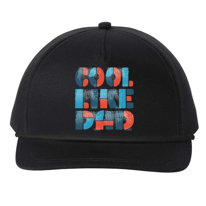 Cool Like Dad Snapback Five-Panel Rope Hat