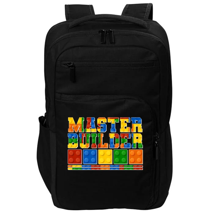 Cool Master Builder Lego Fan Impact Tech Backpack