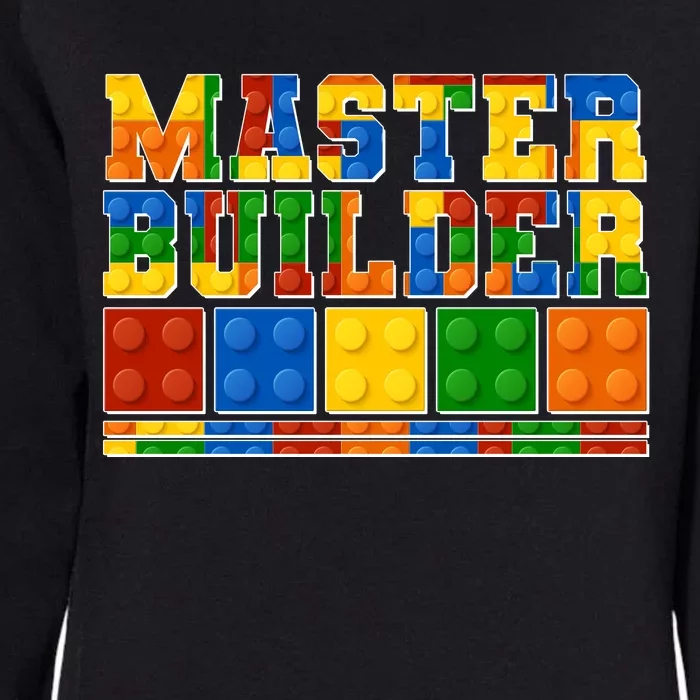 Cool Master Builder Lego Fan Womens California Wash Sweatshirt