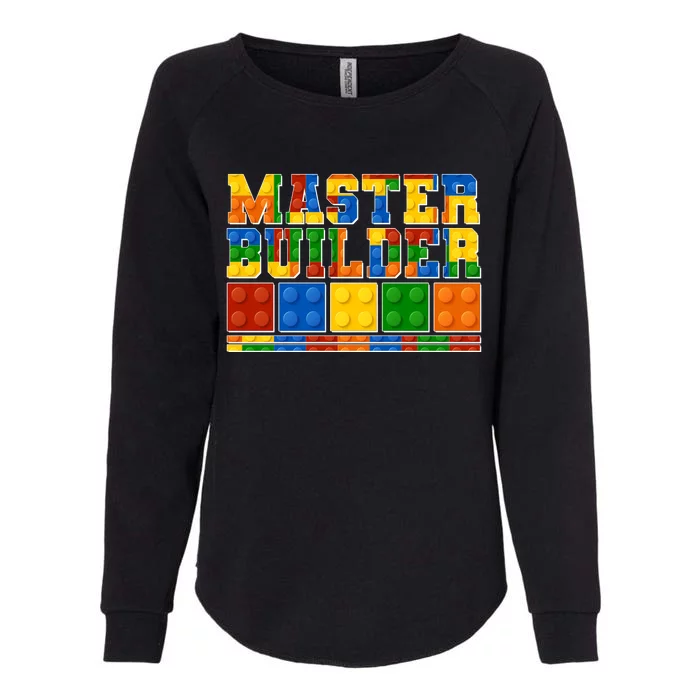 Cool Master Builder Lego Fan Womens California Wash Sweatshirt