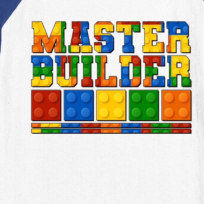 Cool Master Builder Lego Fan Baseball Sleeve Shirt