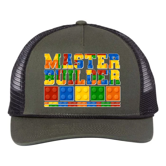 Cool Master Builder Lego Fan Retro Rope Trucker Hat Cap