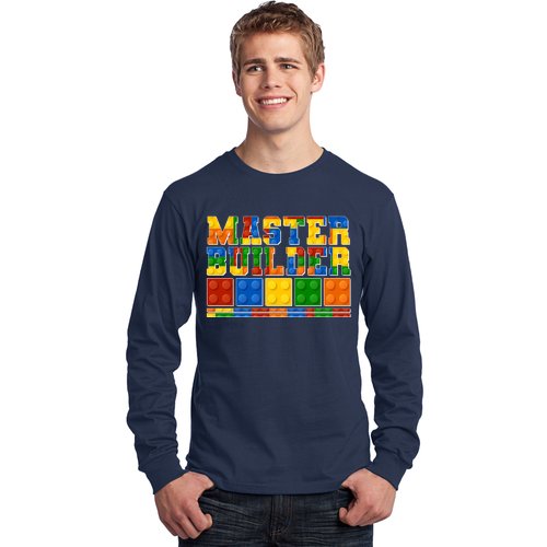 Cool Master Builder Lego Fan Long Sleeve Shirt