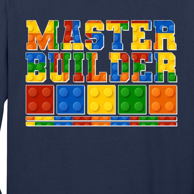 Cool Master Builder Lego Fan Long Sleeve Shirt