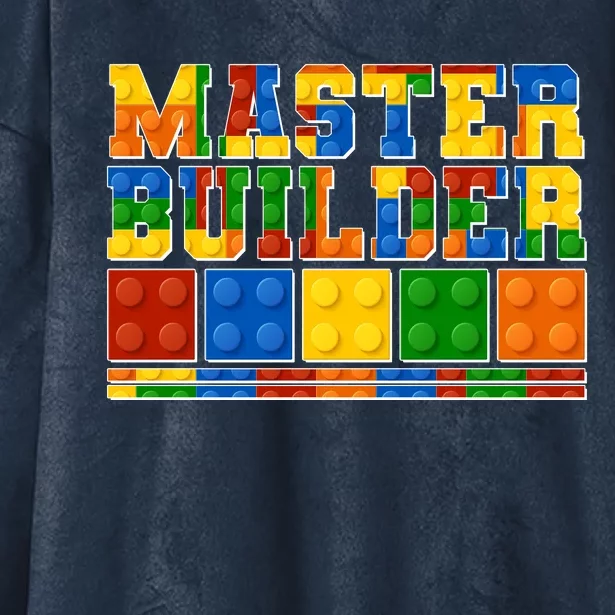 Cool Master Builder Lego Fan Hooded Wearable Blanket