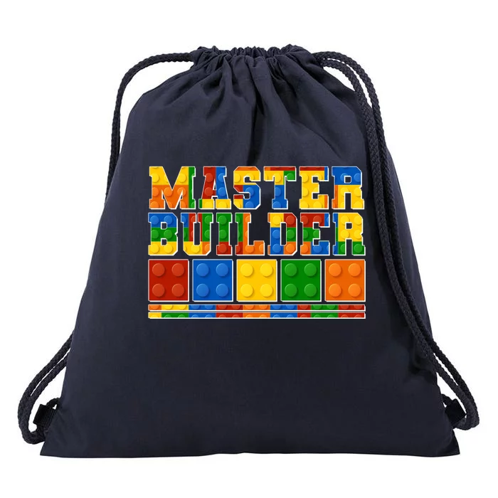 Cool Master Builder Lego Fan Drawstring Bag