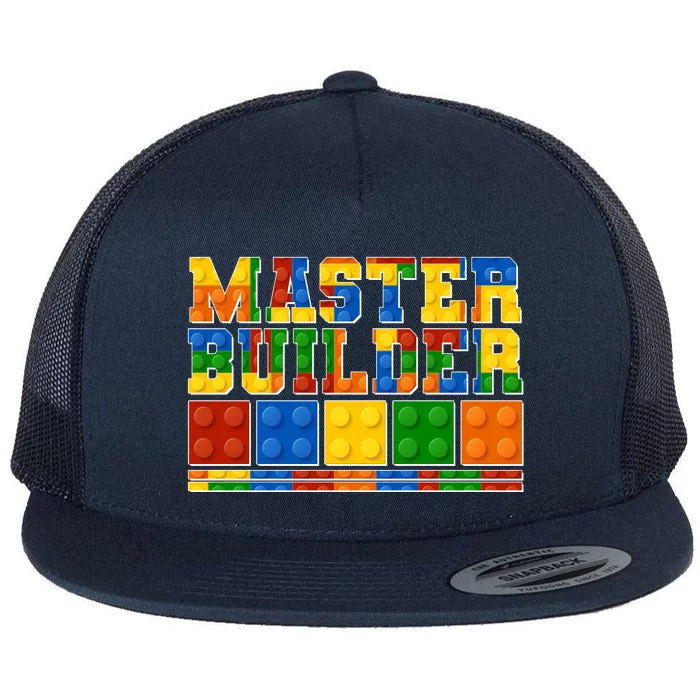 Cool Master Builder Lego Fan Flat Bill Trucker Hat