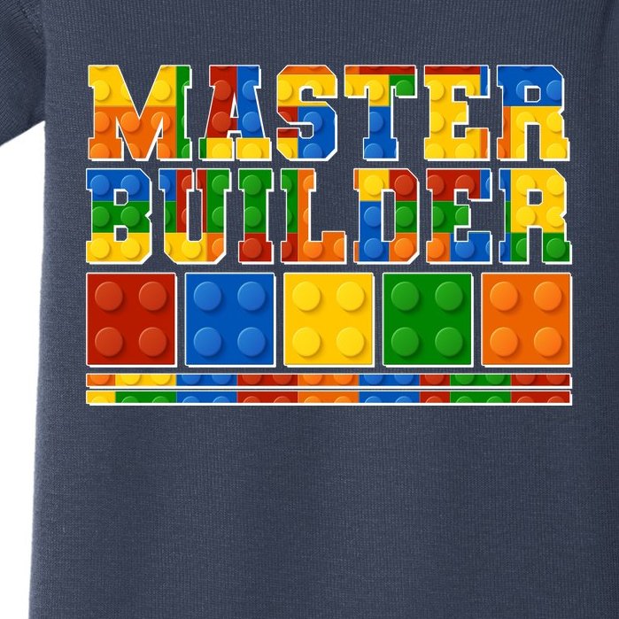 Cool Master Builder Lego Fan Baby Bodysuit