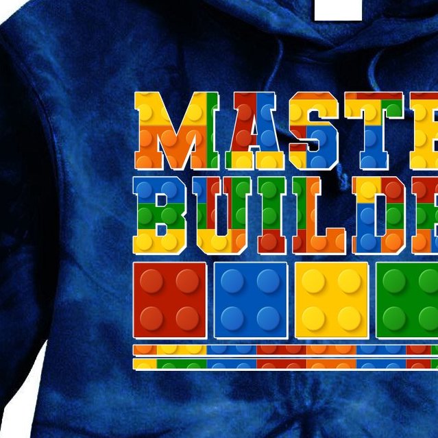Cool Master Builder Lego Fan Tie Dye Hoodie