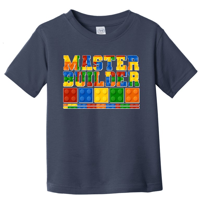 Cool Master Builder Lego Fan Toddler T-Shirt