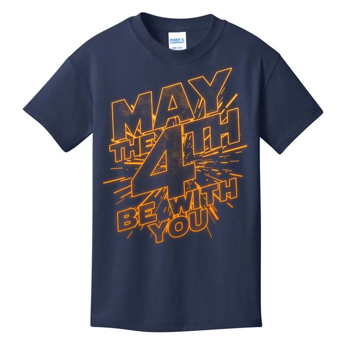 Cool May the 4th Be With You Kids T-Shirt