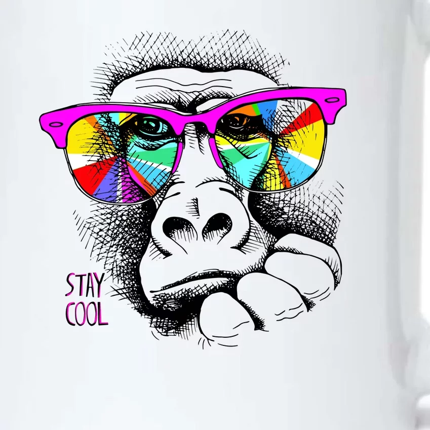 Cool Monkey Black Color Changing Mug