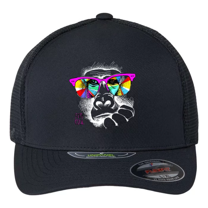 Cool Monkey Flexfit Unipanel Trucker Cap