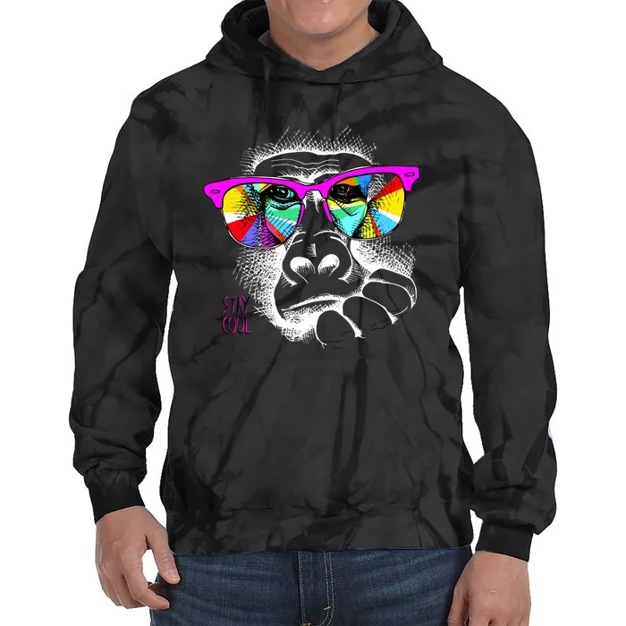 Cool Monkey Tie Dye Hoodie