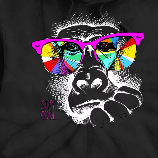 Cool Monkey Tie Dye Hoodie