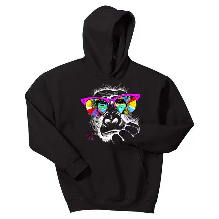 Cool Monkey Kids Hoodie