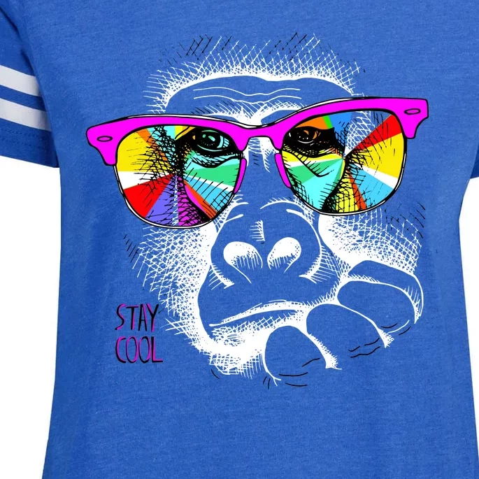 Cool Monkey Enza Ladies Jersey Football T-Shirt