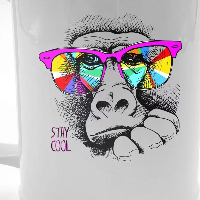 Cool Monkey Front & Back Beer Stein