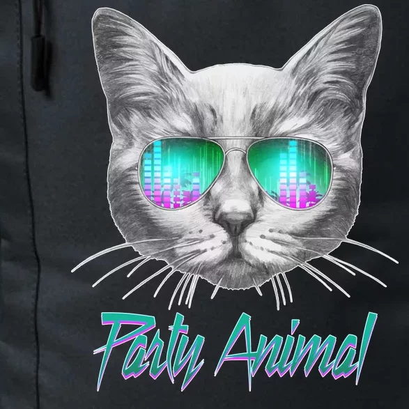 Cool Party Animal Cat Daily Commute Backpack