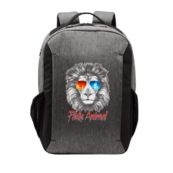 Cool Party Animal Lion Vector Backpack