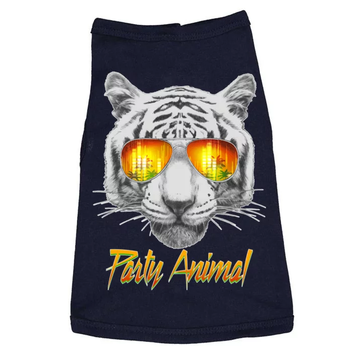 Cool Party Animal Tiger Doggie Tank