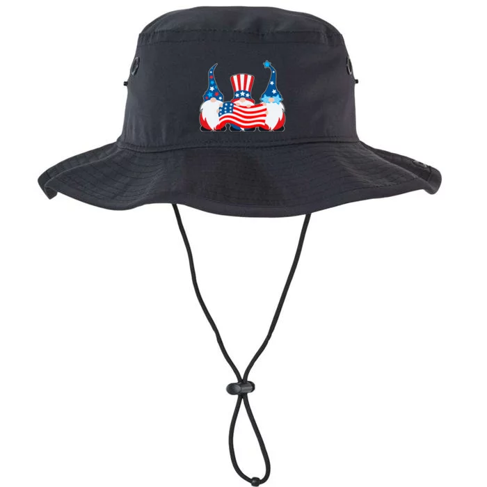 Cool Patriotic USA American Gnomes Legacy Cool Fit Booney Bucket Hat