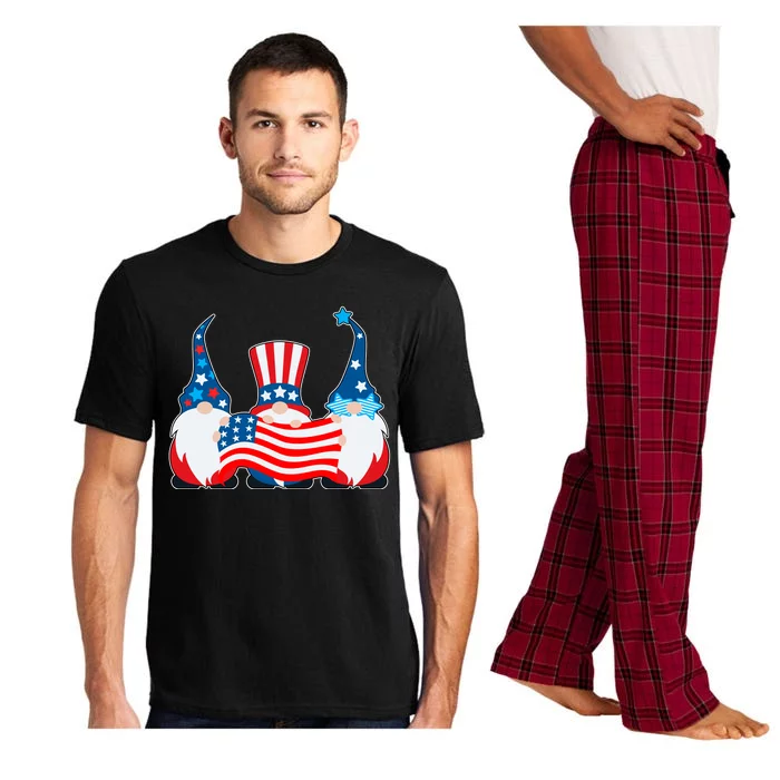 Cool Patriotic USA American Gnomes Pajama Set