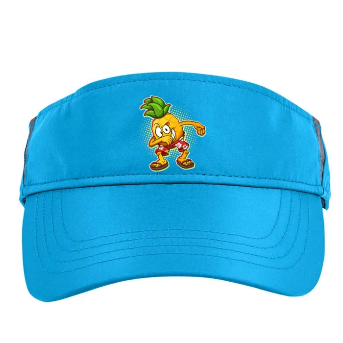 Cool Pineapple Dab Adult Drive Performance Visor