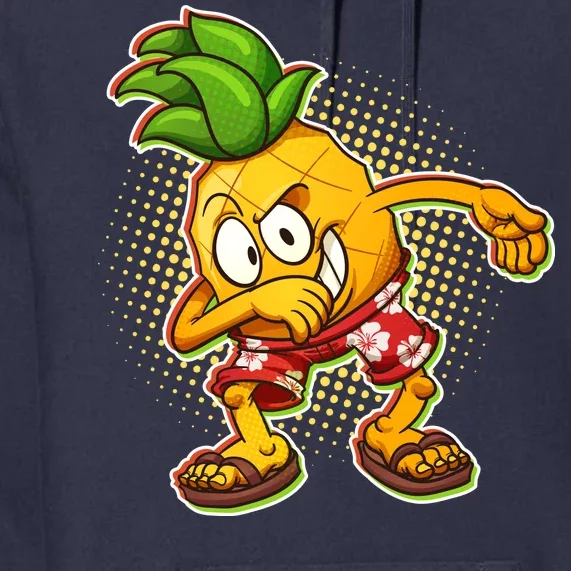 Cool Pineapple Dab Premium Hoodie