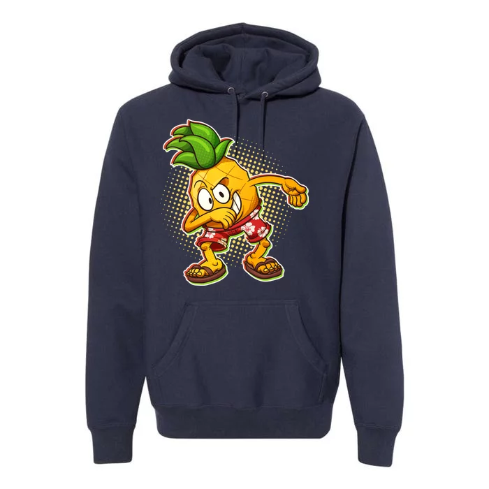 Cool Pineapple Dab Premium Hoodie